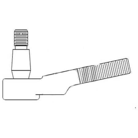 Aftermarket Left Hand Thread Tie Rod 193822M1